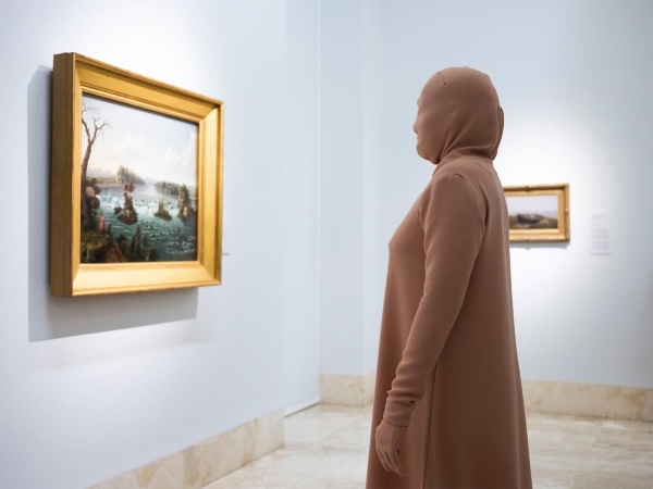 Neyen Pailamilla, "Volverse paisaje", Performance, 2023, Foto: Aldir Polymeris